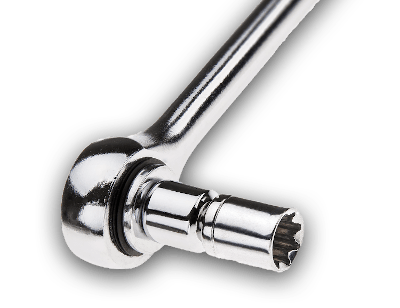 auto repair silver socket wrench image