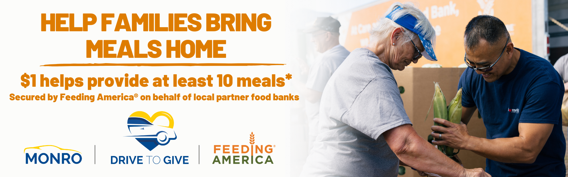 Help a family in need with Monro and Feeding America